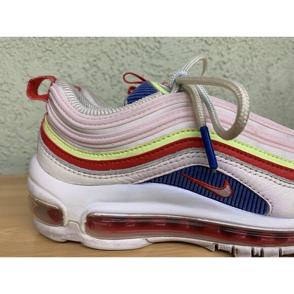 Nike Air Max 97 SE Panache AQ4137-101 Arctic Pink Volt Glow Size 5.5 Woman’s - Picture 3 of 11